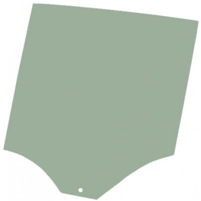 BMW X1 F48 2015-2022 Боковое стекло заднее левое (опускное, тонированное) 63123A SEKURIT (Франция)