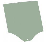 BMW X1 F48 2015-2022 Боковое стекло заднее правое (опускное, тонированное) 63124A SEKURIT (Франция)