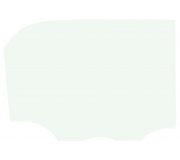 Chery QQ 2003-2013 Боковое стекло заднее правое (опускное) 12367A SEKURIT (Франция)