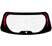 Chery Tiggo 2 A13T 2016-2020 Заднее стекло (с обогревом) 35649T Benson (КНР)