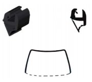 Chrysler Town Country 1996-2000 Молдинг на лобовое стекло 22364A SEKURIT (Франция)