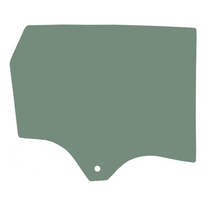 Citroen С3 Aircross 2017- Боковое стекло заднее правое (опускное) 66535A SEKURIT (Франция)