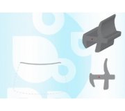 Citroen C-Crosser 2007-2012 Молдинг на лобовое стекло GS 4812 P133-X Icor (Бельгия)