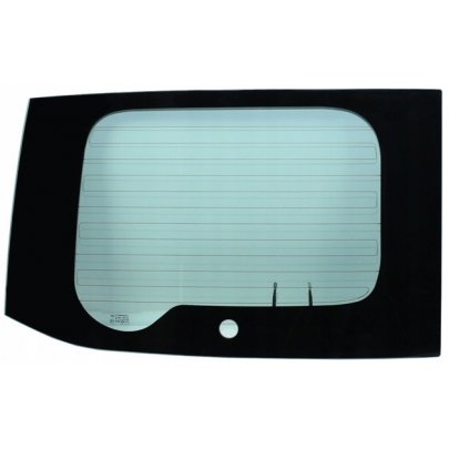 Dacia Dokker 2012- Стекло задней левой двери (с обогревом, распашонка) 20349T Benson (КНР)