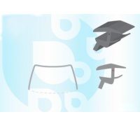 Daewoo Matiz 1998-2005 Молдинг на лобове скло 12359A SEKURIT (Франція)