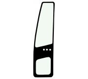 Daewoo Novus 2002- Форточка передней левой двери (3 отверстия под зеркало) 36862T Benson (КНР)