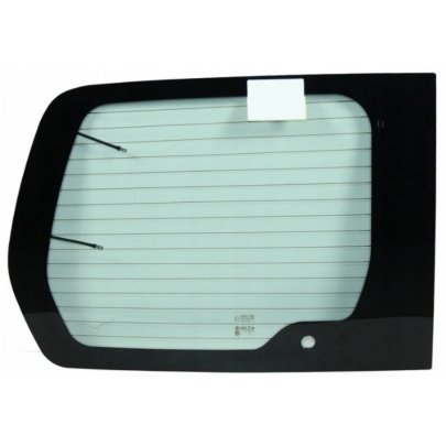 Fiat Doblo 2022- Стекло задней левой двери (с отверстием, с обогревом) RW5610986L Safe Glass (Украина)