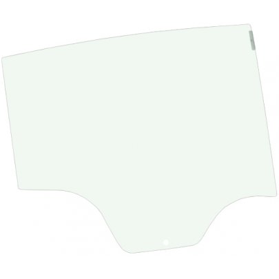 Fiat Bravo 2007-2014 Боковое стекло заднее правое (опускное) 13151A SEKURIT (Франция)