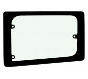 Fiat Doblo 2010-2022 Бокове скло переднє салону ліве (за водієм, відкривне, 3 отвори) 64269A SEKURIT (Франція)