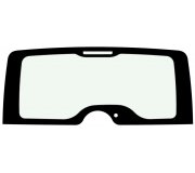 Fiat Doblo 2010-2022 Заднее стекло (на ляду, без обогрева) RW2310815 Safe Glass (Украина)