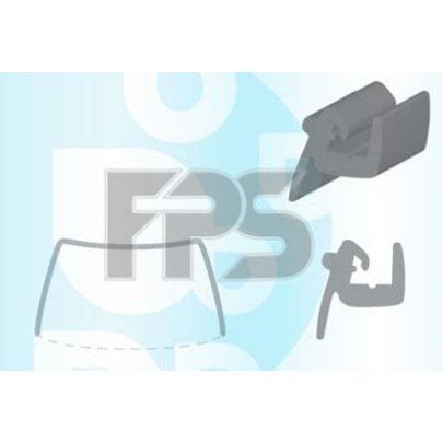 Fiat Scudo 1994-2006 Молдинг на лобове скло GS 2033 P110-X SEKURIT (Франція)