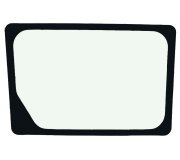 Ford Transit Connect / Tourneo Connect 2002-2013 Бокове скло переднє салону праве (висока версія) 64864A XYG (КНР)