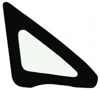 Honda City 2002-2008 Форточка передньої правої дверки 58824A XYG (КНР)