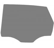Hyundai IX55 2006-2012 Бокове скло заднє ліве (опускне, тоноване) 62437A XYG (КНР)