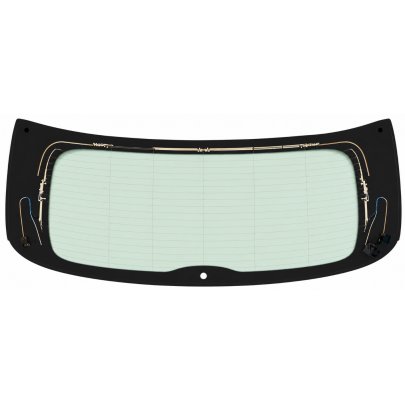Mercedes CLA 117 2013-2018 Заднє скло (з антеною, з обігрівом, з молдингом, KOMBI) GS 4649 D22 XYG (КНР)