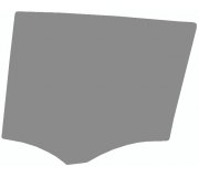 Mercedes GL-Class X164 2006-2012 Боковое стекло заднее левое (опускное, тонированное) 59566A XYG (КНР)