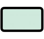 Nissan Interstar 2003-2010 Боковое стекло переднее салона левое BO5513667 Safe Glass (Украина)