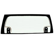 Opel Frontera B 1998-2004 Заднее стекло (с обогревом, 4 отверстия, 3D) 8719T Benson (КНР)