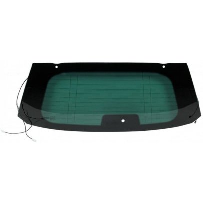 Peugeot 207 2006-2015 Заднее стекло (3 отверстия, открывающееся, с обогревом, с антенной, тонированное, KOMBI) 32467T Benson (КНР)