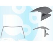 Renault Midlum 2000-2013 Молдинг лобового стекла GS 5623 P110-X Benson (КНР)