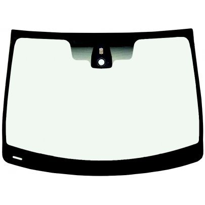 Renault Clio III 2006-2013 Лобовое стекло (с датчиком дождя, молдинг) WS5910554BN Safe Glass (Украина)