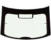 Seat Toledo 2012-2019 Заднє скло (з обігрівом, з молдингом, LIFTB) 21203A SEKURIT (Франція)