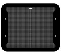 Скло на люк автомобільний 75*60 см (розмір по отворах 680*235 мм) RG0000011 Safe Glass (Україна)