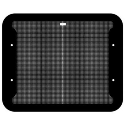 Скло на люк автомобільний 75*60 см (розмір по отворах 680*235 мм) RG0000011 Safe Glass (Україна)