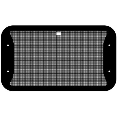 Скло на люк автомобільний 97*53 см (розмір по отворах 900*232 мм) RG0000013 Safe Glass (Україна)