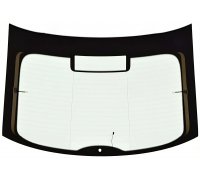 Skoda Rapid 2012-2019 Заднє скло (з обігрівом, з отвором, з молдингом, LIFTB) 21205A SEKURIT (Франція)