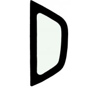 ZAZ Vida 2012-2013 Бокове скло заднє ліве (кузовне, HB) 12393A SEKURIT (Франція)