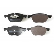 Тормозные колодки передние (155х62х18мм) Ford Focus 3 / Форд Фокус 3 2011-2018 573209CH CHAMPION (США)