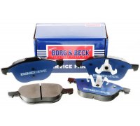 Гальмівні колодки передні (155х62х18мм) Ford Focus 3 / Форд Фокус 3 2011-2018 BBP1864 BORG and BECK (Велика Британія)