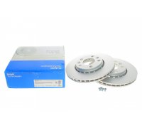 Тормозной диск передний (280х24мм, 2шт) Renault Megane 3 / Рено Меган 3 2008-2016 BG4265C DELPHI (США)