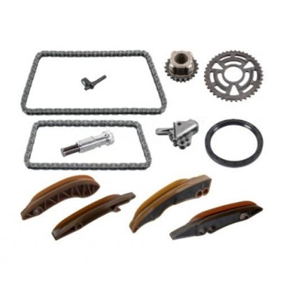 Комплект цепи ГРМ (звеньев: 70 / 86) BMW 5 F10/F11 / БМВ 5 Ф10/Ф11 2.0d N47 2009-2017 20102040 SWAG (Германия)