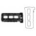 Клапанная крышка BMW 5 F10/F11 / БМВ 5 Ф10/Ф11 3.0 (бензин) N55 2009-2017 BPZBM005 NTY (Польша) - Фото №3
