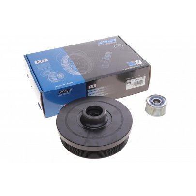 Шкив коленвала (7PK, 194x26.5) BMW 5 F10/F11 / БМВ 5 Ф10/Ф11 3.0d 2009-2017 17-1137KIT IJS (Испания)