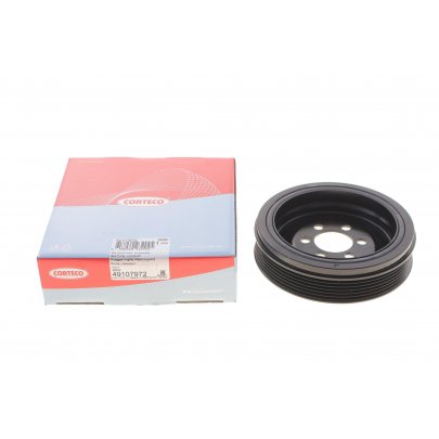 Шкив коленвала BMW 5 F10/F11 / БМВ 5 Ф10/Ф11 2.0 (бензин) 2009-2017 49107972 CORTECO (Италия)