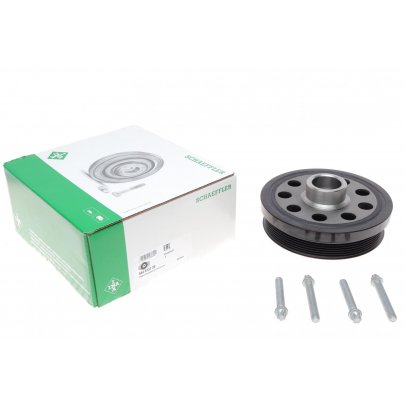 Шків колінвалу (з болтом) BMW 5 F10/F11 / БМВ 5 Ф10/Ф11 2.0d N47 2009-2017 544013720 INA (Німеччина)