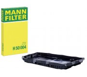 Фильтр масляный АКПП (OE: 24 11 5 A13 115) BMW 5 F10/F11 / БМВ 5 Ф10/Ф11 2009-2017 H50004 MANN-FILTER (Германия)
