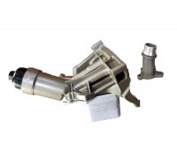 Корпус масляного фільтру (з радіатором) BMW 5 F10/F11 / БМВ 5 Ф10/Ф11 2.0d B47 2009-2017 11053901 VIKA (Тайвань)
