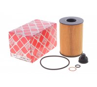 Масляный фильтр BMW 5 F10/F11 / БМВ 5 Ф10/Ф11 4.4 (бензин) 2009-2017 188712 FEBI (Германия)
