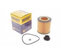 Масляный фильтр BMW 5 F10/F11 / БМВ 5 Ф10/Ф11 2.5 (бензин) 2009-2017 E61HD258 HENGST (Германия)