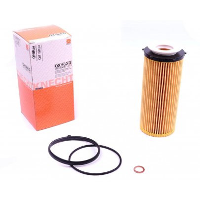 Масляный фильтр (155mm) BMW 5 F10/F11 / БМВ 5 Ф10/Ф11 3.0d 2009-2017 OX560D KNECHT (Германия)