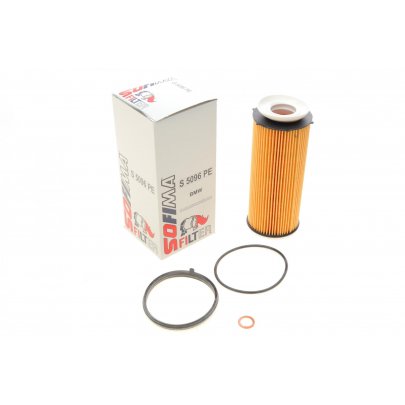 Масляный фильтр (155mm) BMW 5 F10/F11 / БМВ 5 Ф10/Ф11 3.0d 2009-2017 S5096PE SOFIMA (Испания)
