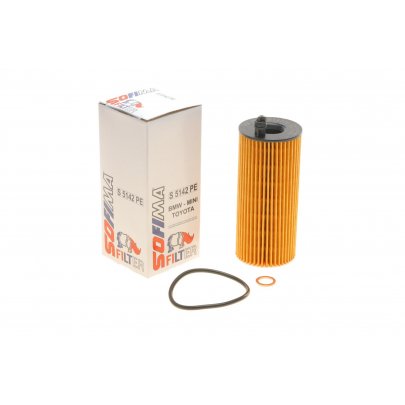Фільтр масляний BMW 5 F10/F11 / БМВ 5 Ф10/Ф11 2.0d N47 2009-2017 S5142PE SOFIMA (Іспанія)