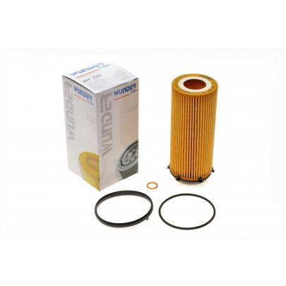 Масляный фильтр (155mm) BMW 5 F10/F11 / БМВ 5 Ф10/Ф11 3.0d 2009-2017 WY225 WUNDER (Турция)