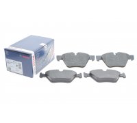 Тормозные колодки передние (155x63.5x19mm) BMW 5 F10/F11 / БМВ 5 Ф10/Ф11 2.0d 2009-2017 0986424620 BOSCH (Германия)