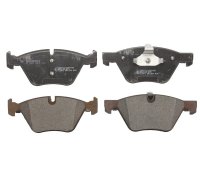 Тормозные колодки передние (155x63.5x19mm) BMW 5 F10/F11 / БМВ 5 Ф10/Ф11 2.0d 2009-2017 0986494118 BOSCH (Германия)