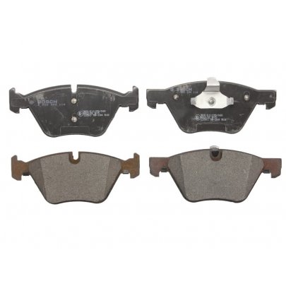 Тормозные колодки передние (155x63.5x19mm) BMW 5 F10/F11 / БМВ 5 Ф10/Ф11 2.0d 2009-2017 0986494118 BOSCH (Германия)